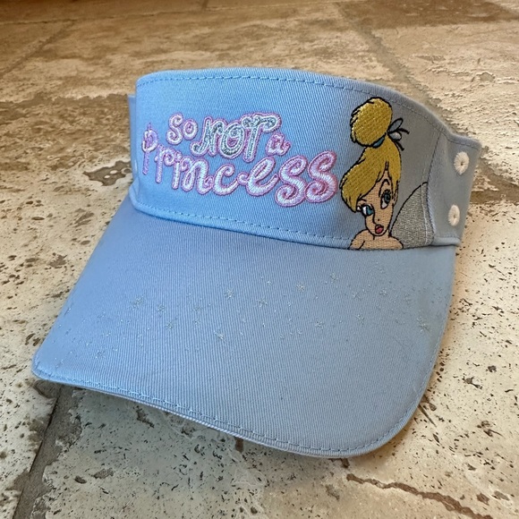Walt Disney World Tinkerbell So Not A Princess Visor NWOT - Picture 1 of 8